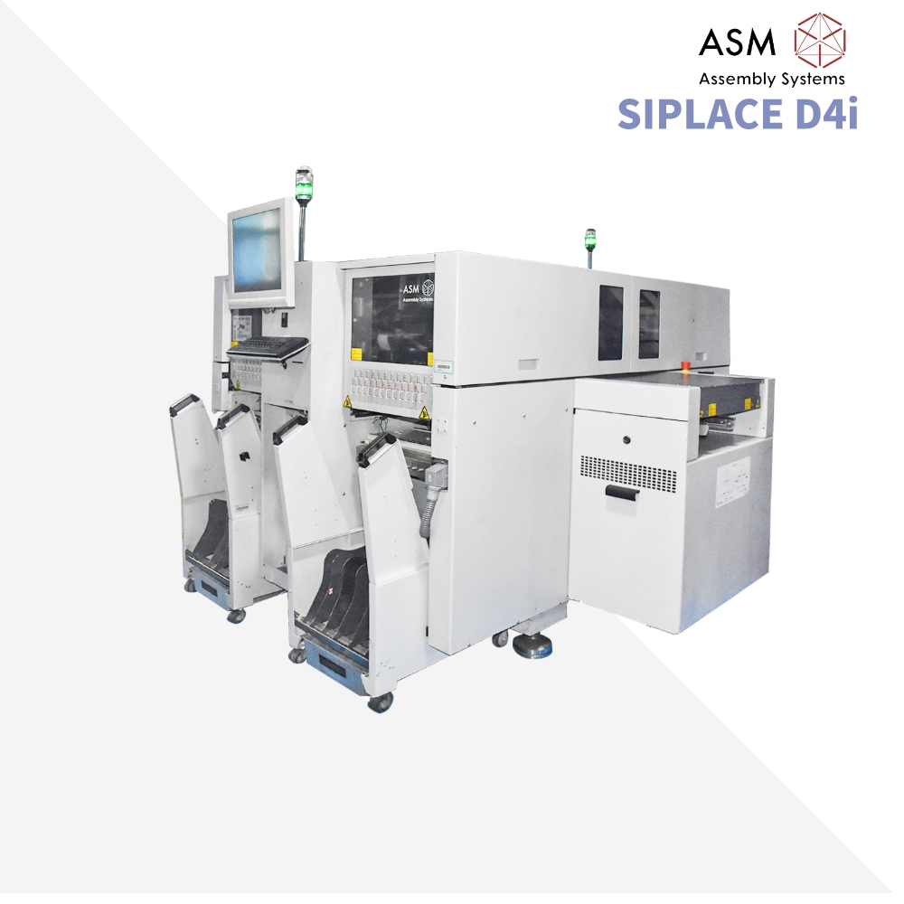 ASM SIPLACE D4i FLEXIBLE SINGLE-GANTRY MACHINES, PICK & PLACE MACHINE, USED SMT MACHINE