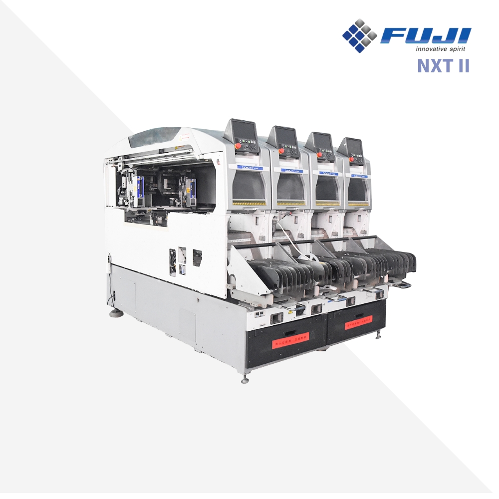 FUJI NXT II HIGH-SPEED MULTI-FUCTION MODULAR PLACING MACHINE, PICK AND PLACE MACHINE, USED SMT MACHINE