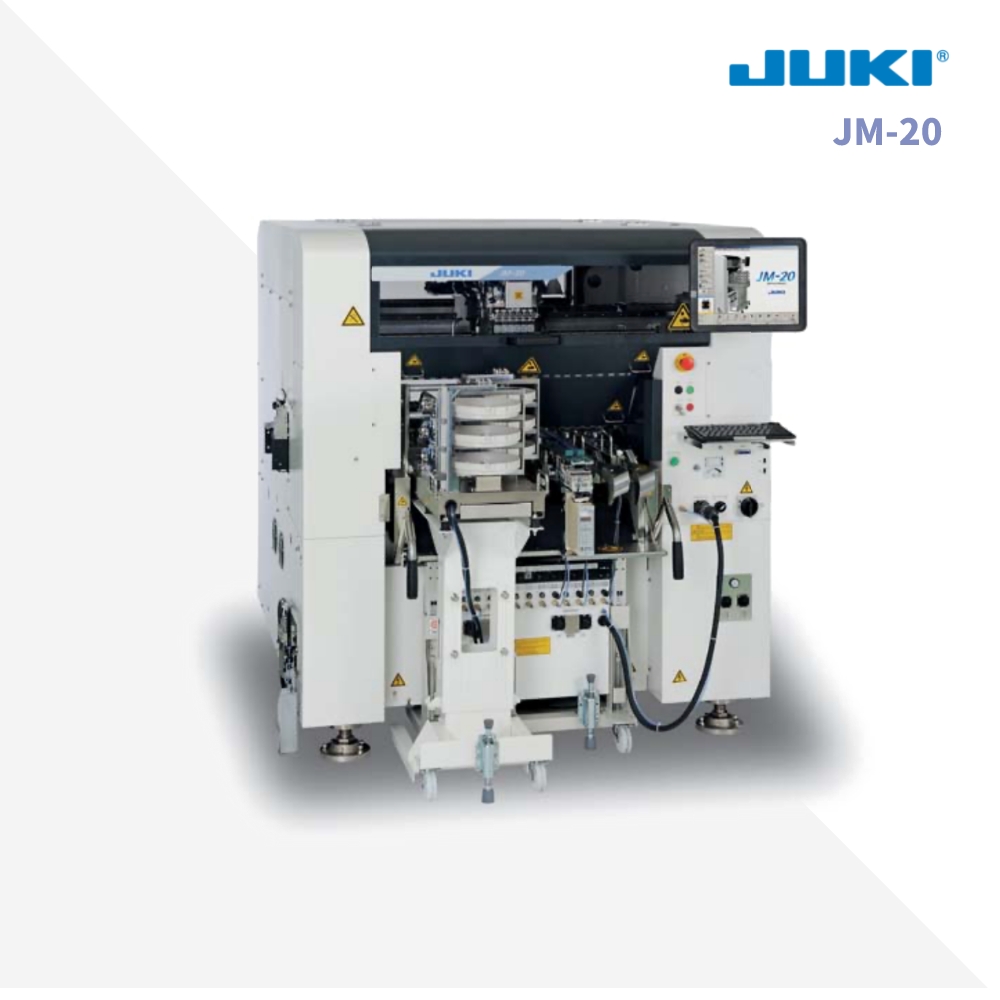 JUKI JM-20 SURFACE MOUNTER, MULTITASK PLATFORM, USED SMT EQUIPMENT