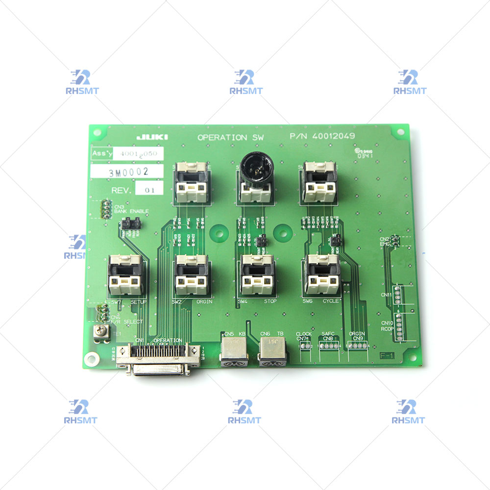 JUKI FX-1R OPERATION SW PCB 40012049