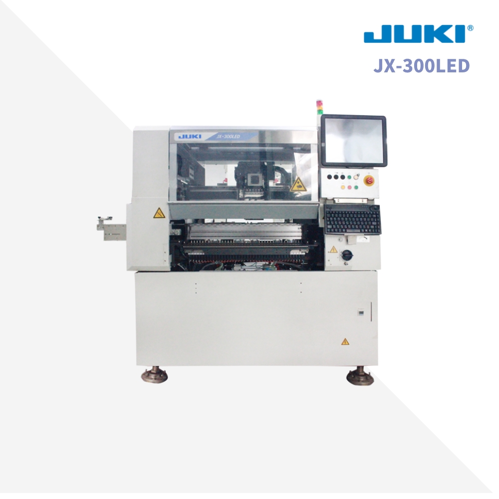 JUKI JX-300LED LED MOUNTER, CHIP MOUNTER, PICK AND PLACE MACHINE, USED SMT EQUIPMENT