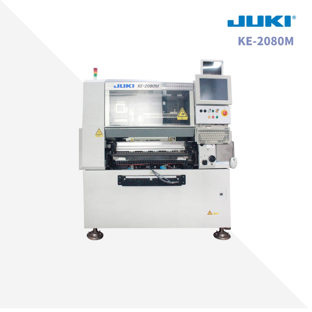 JUKI KE-2080M SMT PLACEMENT, CHIP MOUNTER, PICK AND PLACE MACHINE, USED SMT EQUIPMENT